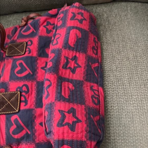 Vintage Dooney and Burke Canvas with Leather Trim - Picture 6 of 15